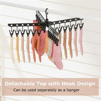 3-Tier Foldable Tripod Clothes Drying Rack With 24 Clips & 32 Rods, 70 Space Saving Laundry Dryer