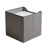 Arched Cat Bed In Green And Gray Color