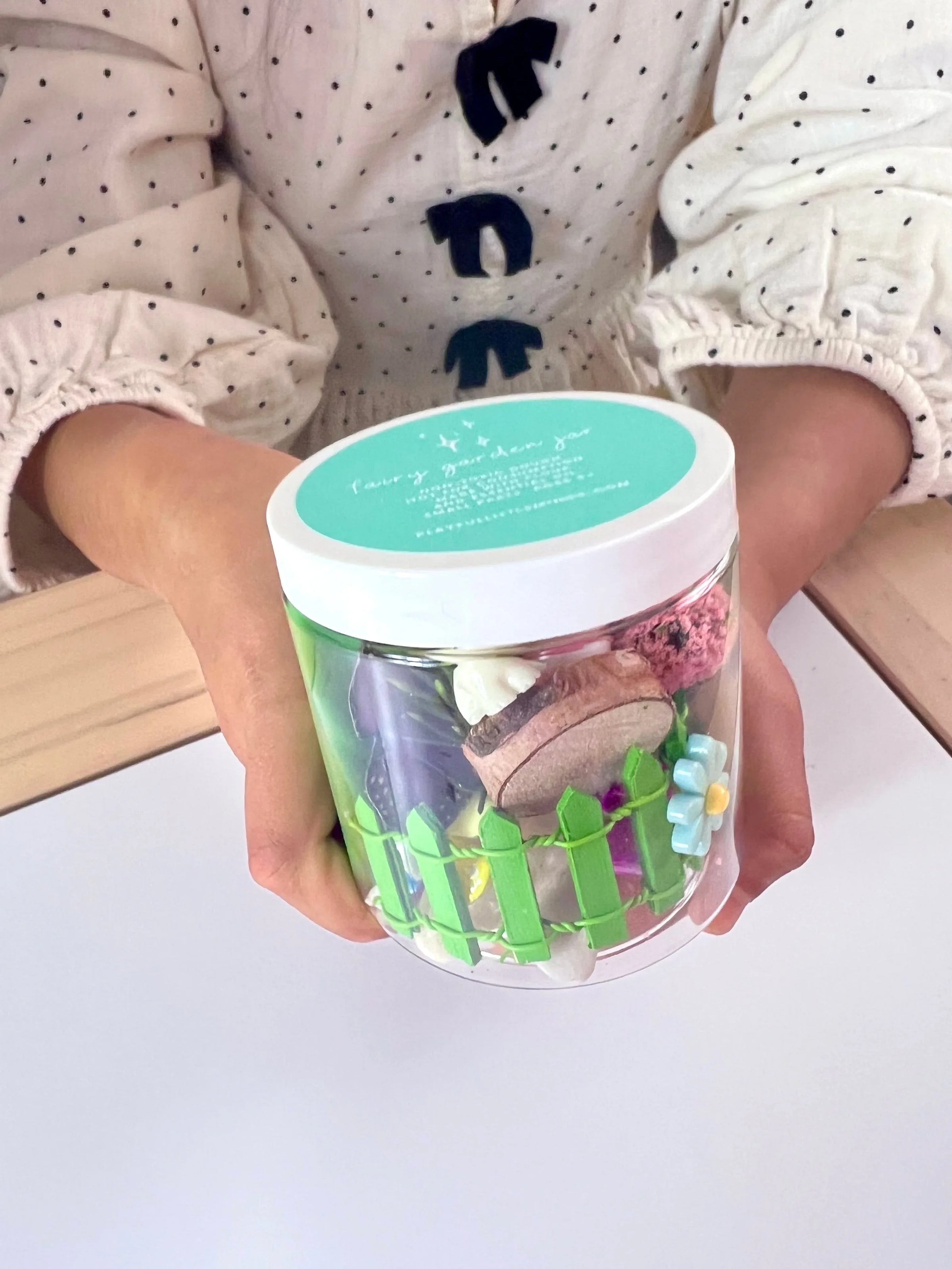 Special Edition Jar: Fairy Garden Playdough Sensory Toy Kit - BIG FRENCHIES