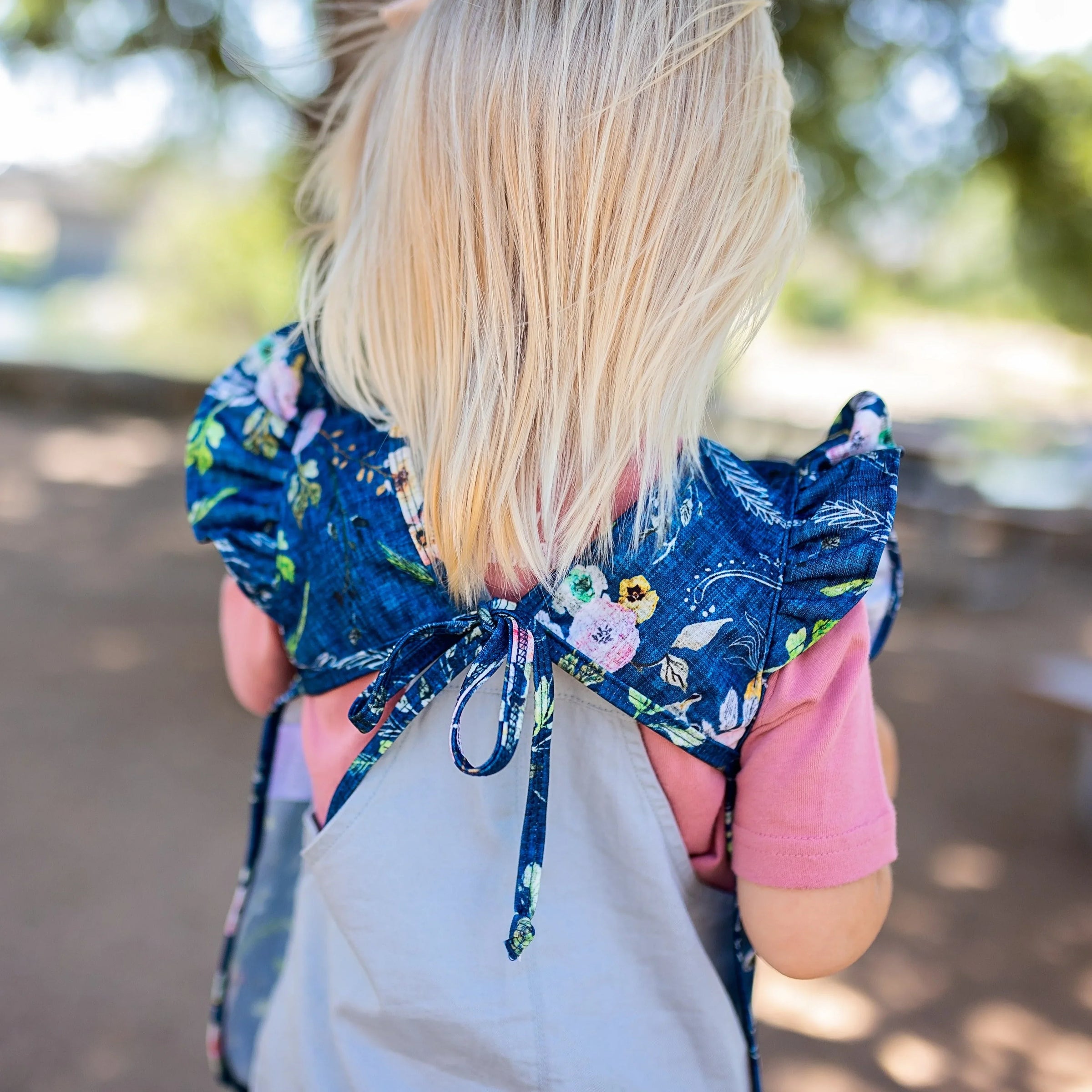 Boho Floral Flutter Bapron - BIG FRENCHIES