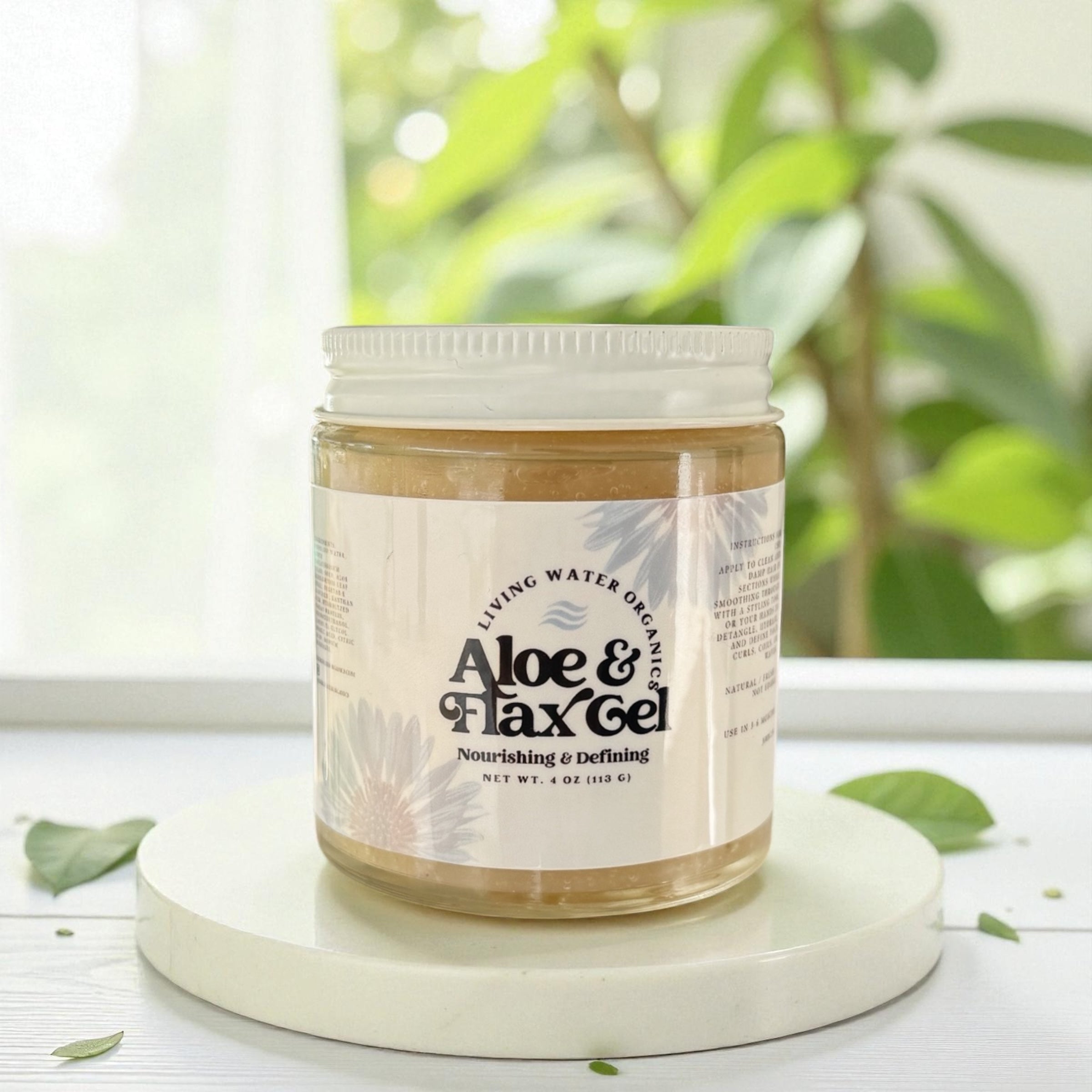 Aloe Vera & Flaxseed Gel, Nourishing (Medium Hold) - BIG FRENCHIES