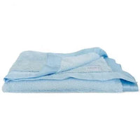 Luxury Satin Border Blanket - Blue - BIG FRENCHIES