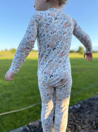Pastel Petals Modal Zippy Romper - BIG FRENCHIES
