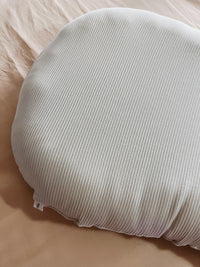 Oat Ribbed Baby Lounger Cover - BIG FRENCHIES