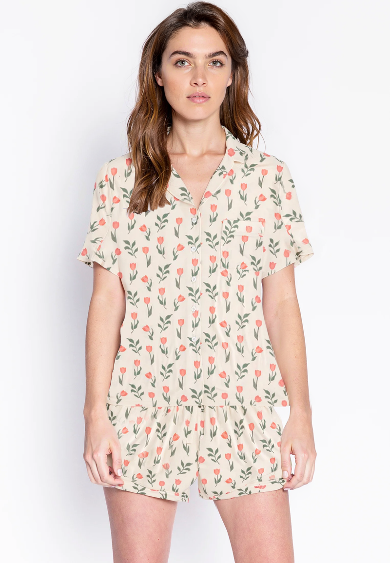 Tulip (Women's Short Sleeve PJ) - BIG FRENCHIES