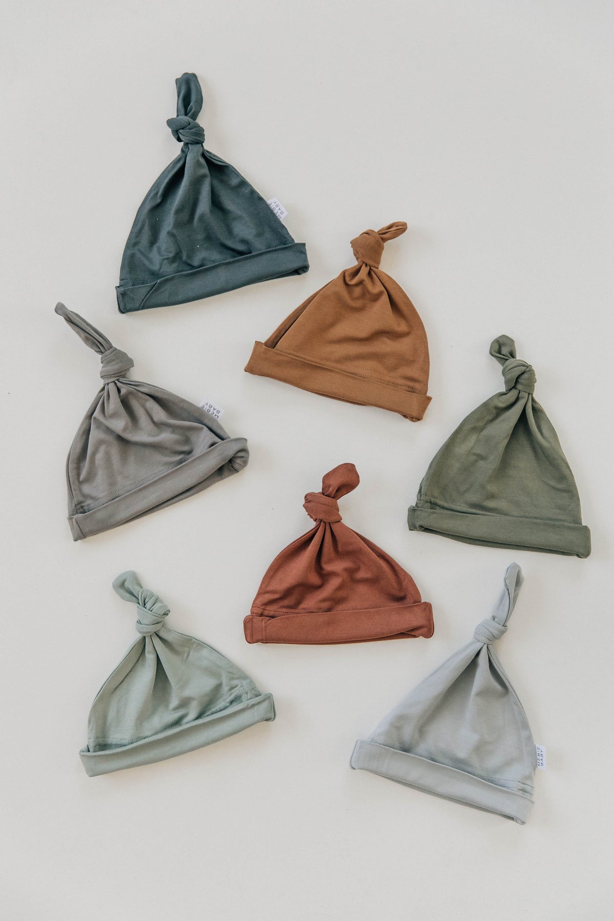 Stone Bamboo Newborn Knot Hat - BIG FRENCHIES