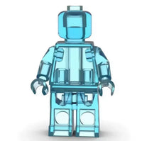 Set of 12 Transparent Minifigures – Clear Minifigs (Adult Builds & Display-Grade) - BIG FRENCHIES