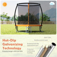 8FT Outdoor Heavy-Duty Recreational Trampoline