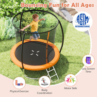 8FT Outdoor Heavy-Duty Recreational Trampoline