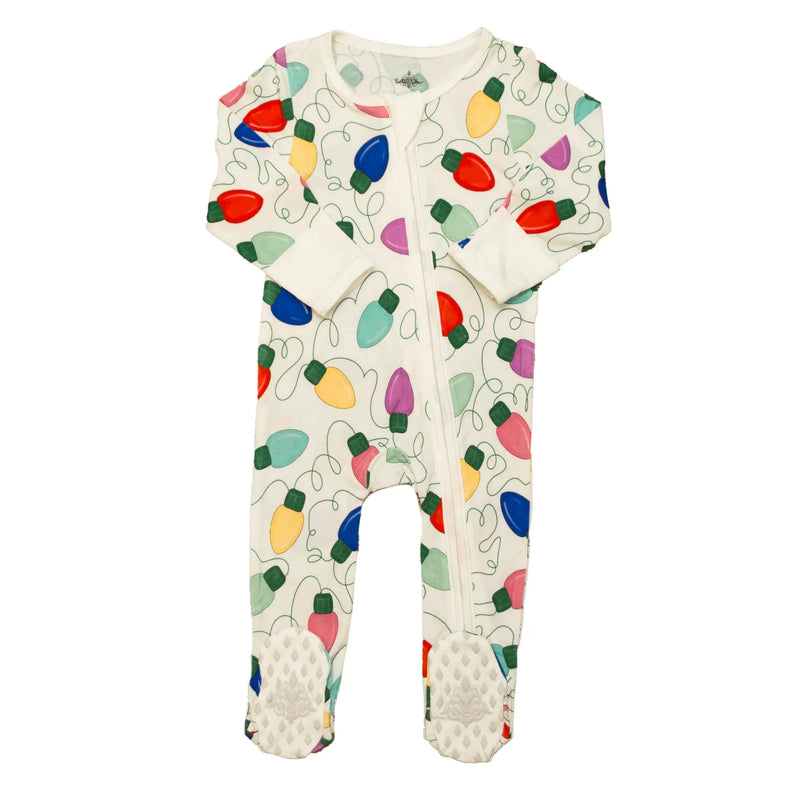 Christmas Lights Bamboo Romper - BIG FRENCHIES