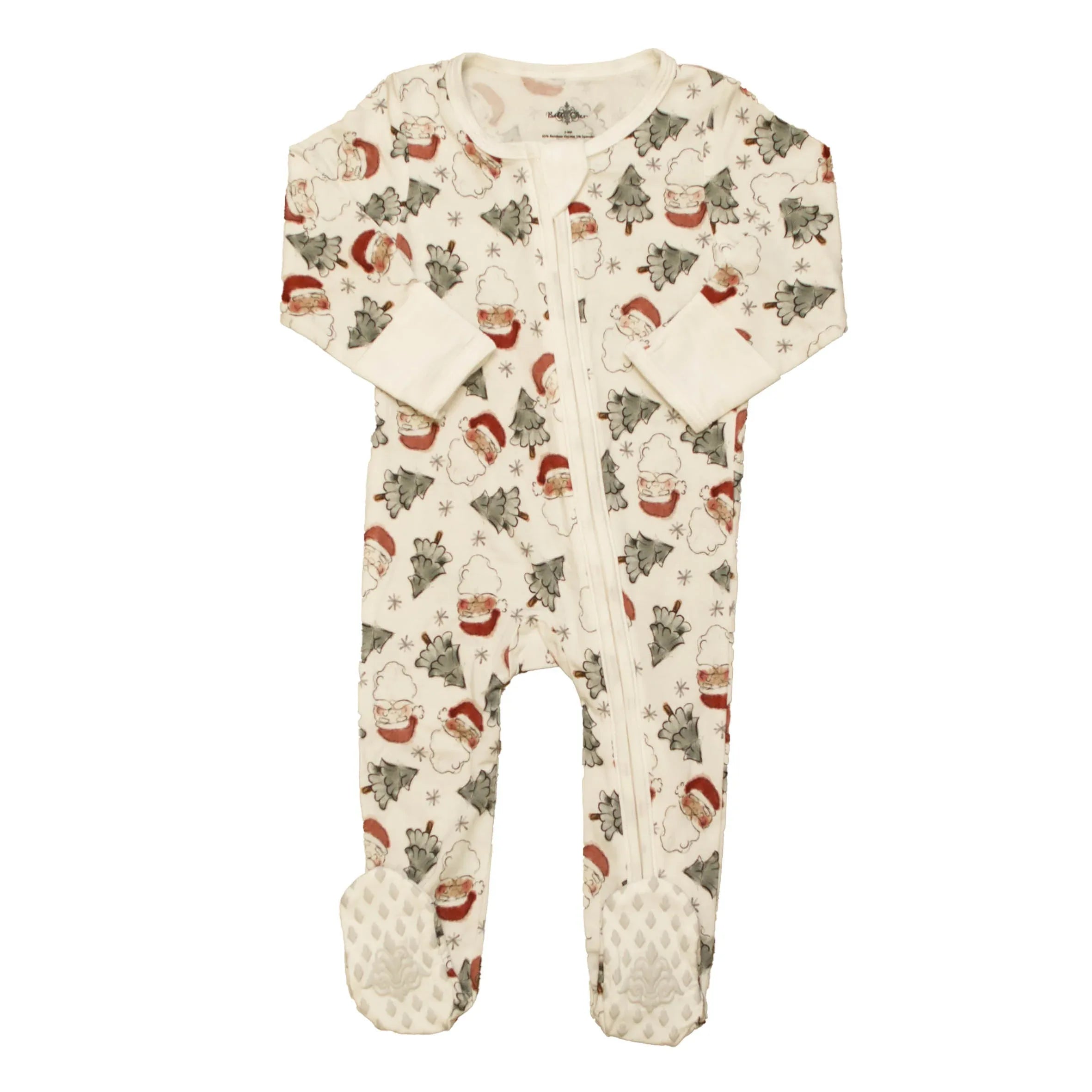 Santa Bamboo Romper - BIG FRENCHIES