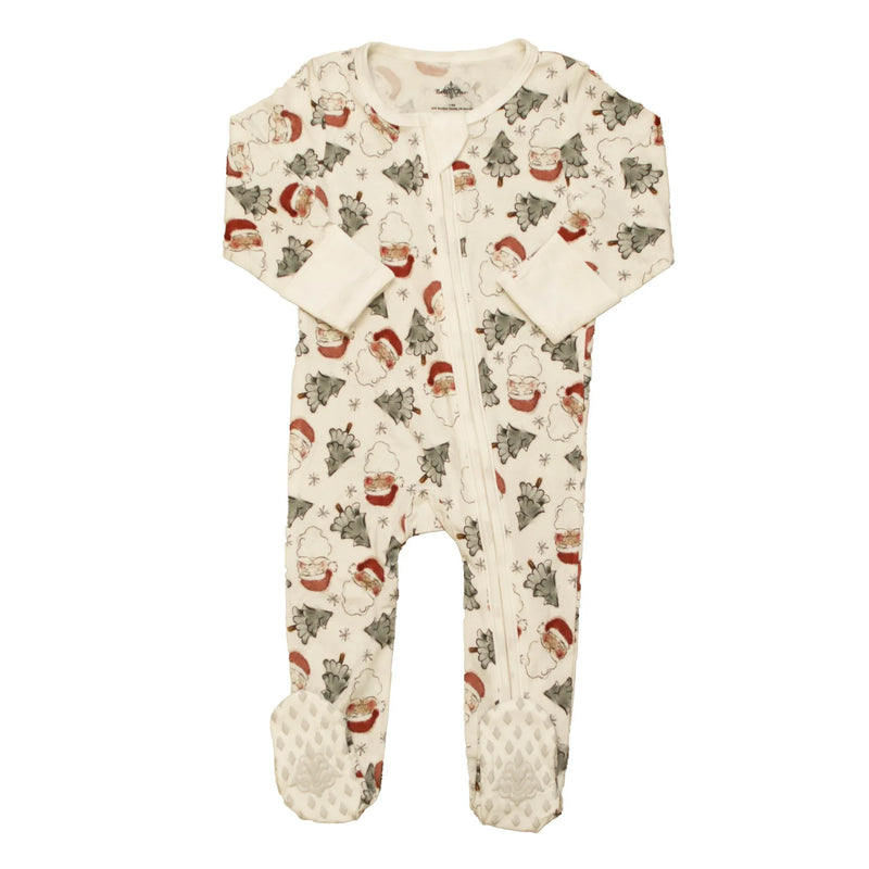 Santa Bamboo Romper - BIG FRENCHIES