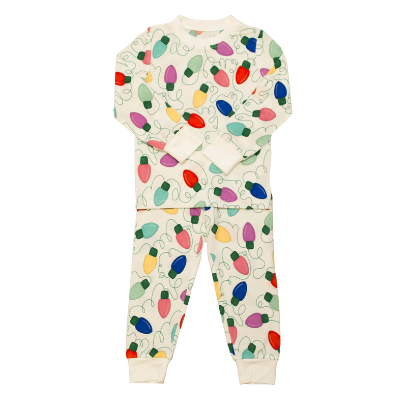 Christmas Lights Bamboo Pajamas - BIG FRENCHIES