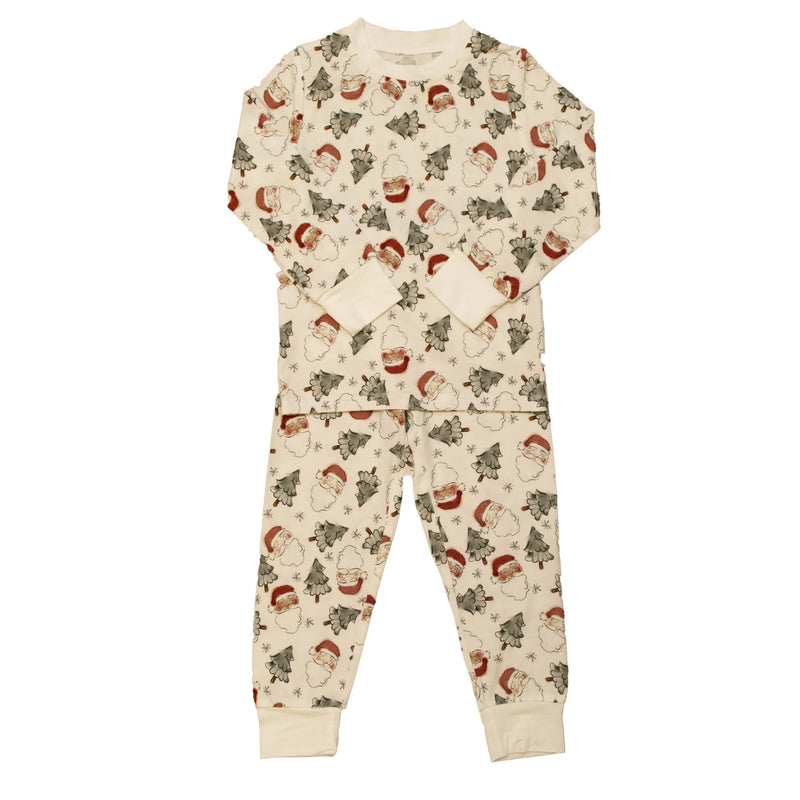 Santa Bamboo Pajamas - BIG FRENCHIES