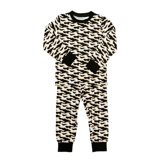 Black and Gold Camo Pajamas - BIG FRENCHIES