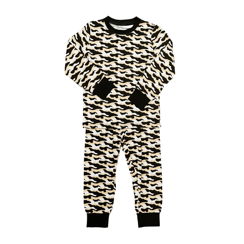 Black and Gold Camo Pajamas - BIG FRENCHIES