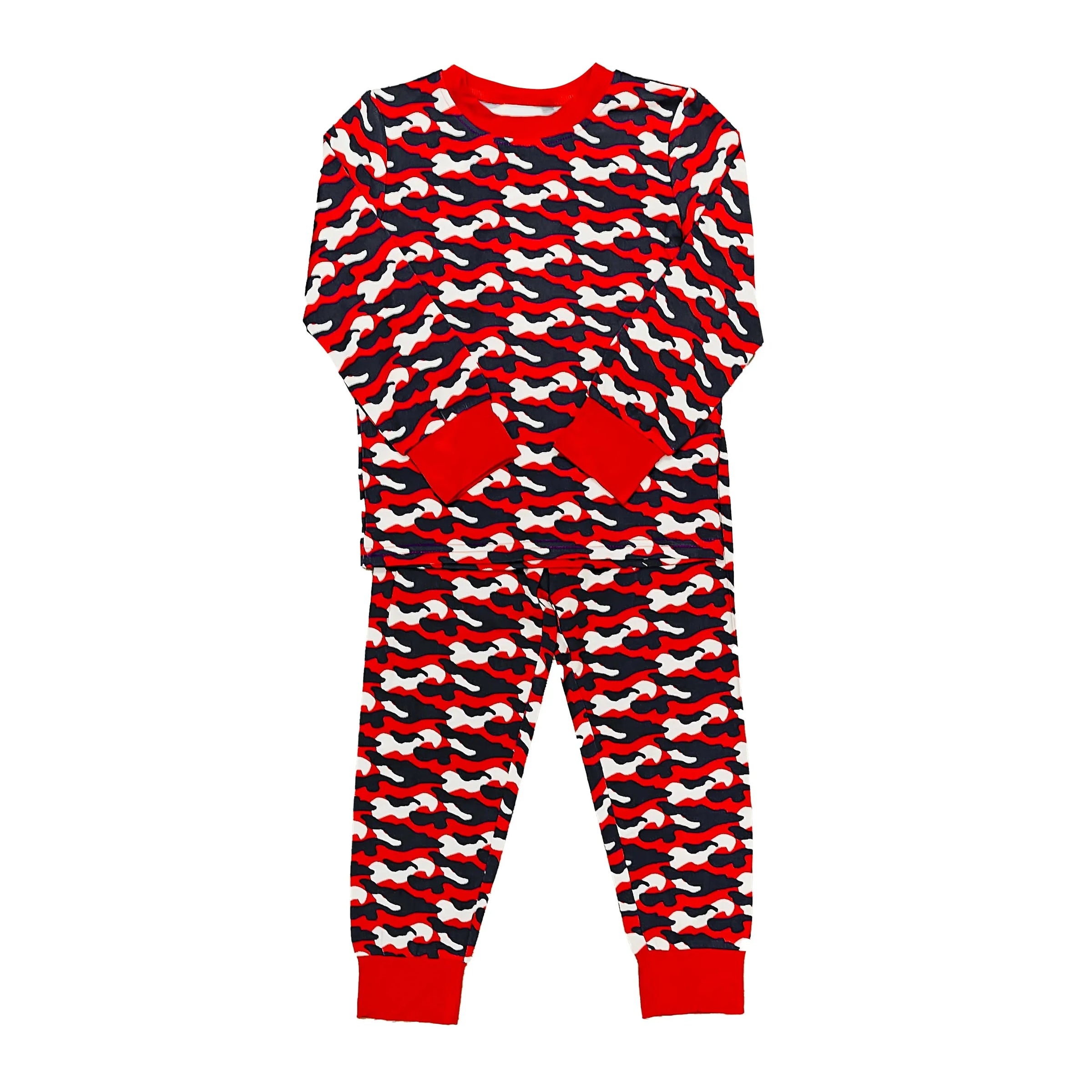 Red and Black Camo Pajamas - BIG FRENCHIES
