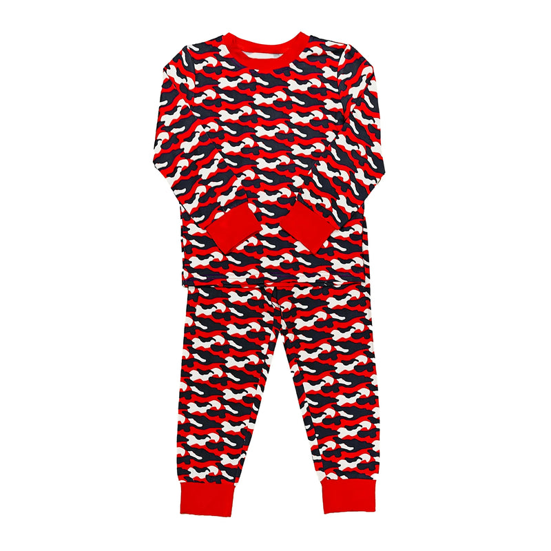 Red and Black Camo Pajamas - BIG FRENCHIES