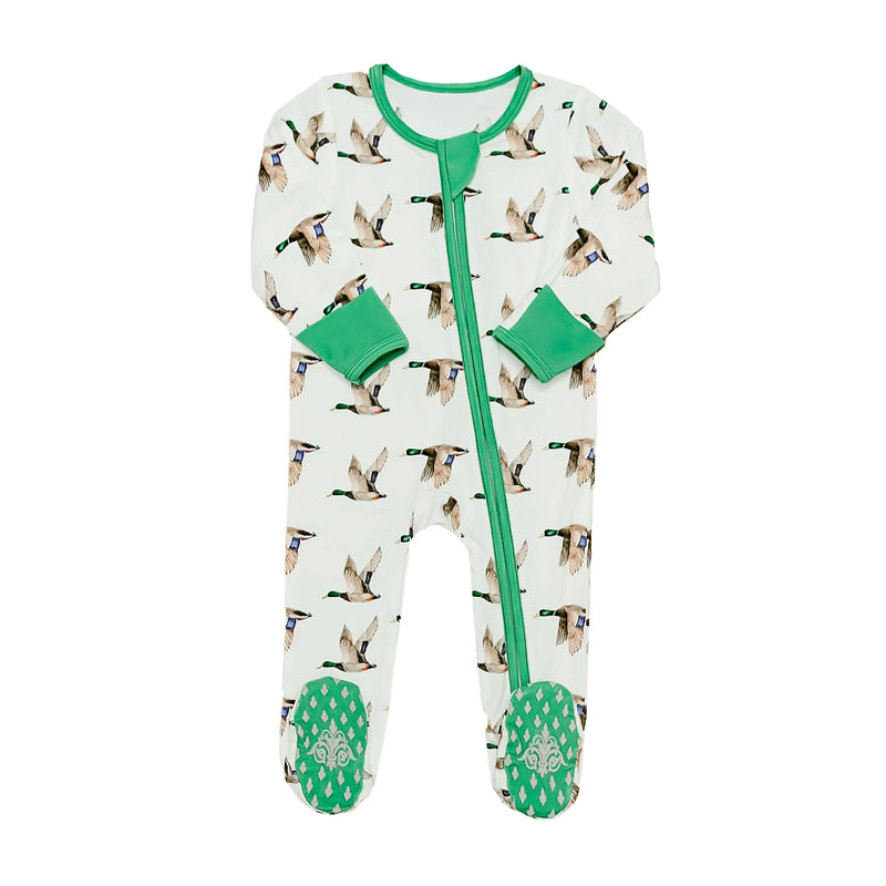 Mallard Bamboo Romper - BIG FRENCHIES
