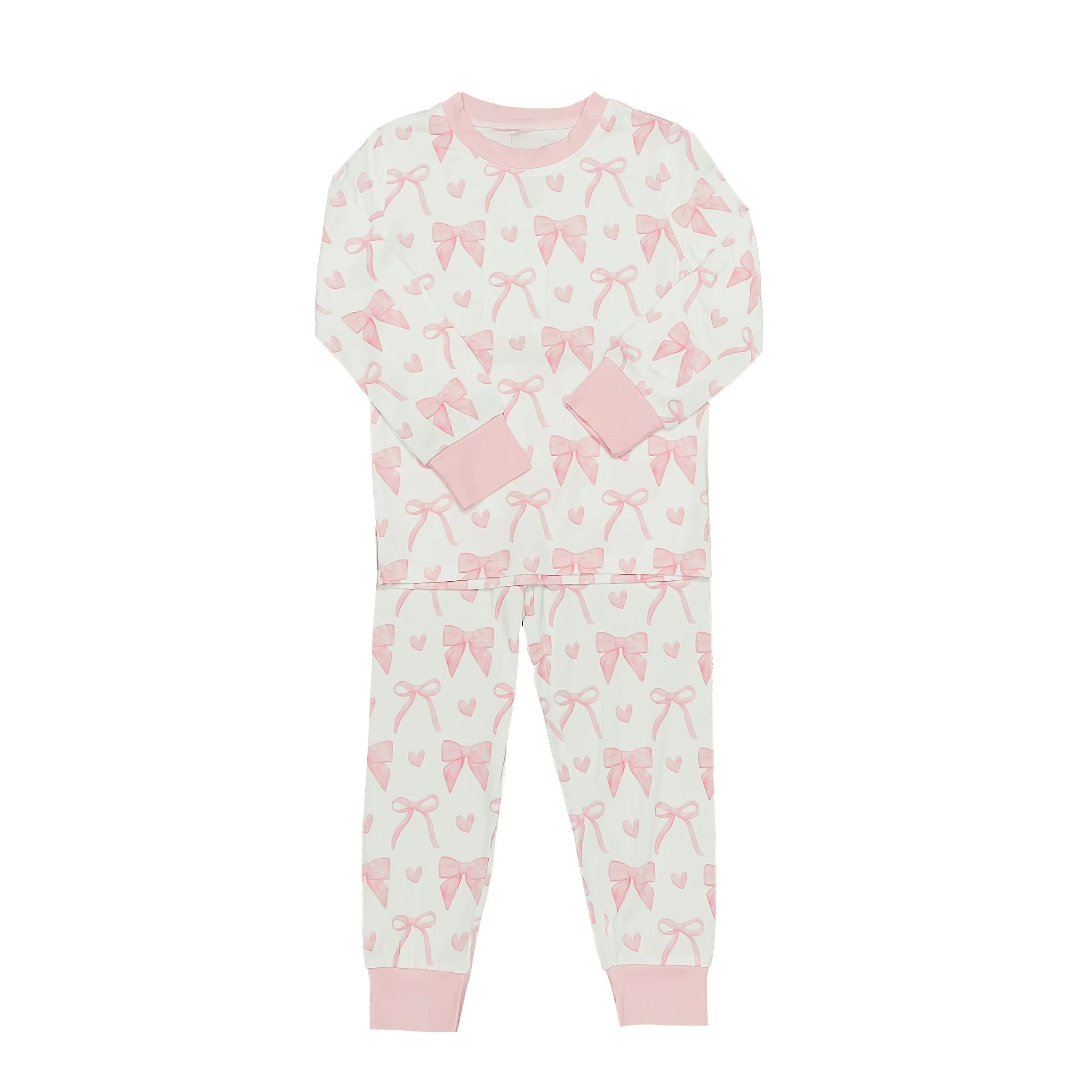Bows Bamboo Pajamas - BIG FRENCHIES