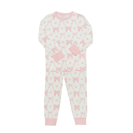 Bows Bamboo Pajamas - BIG FRENCHIES