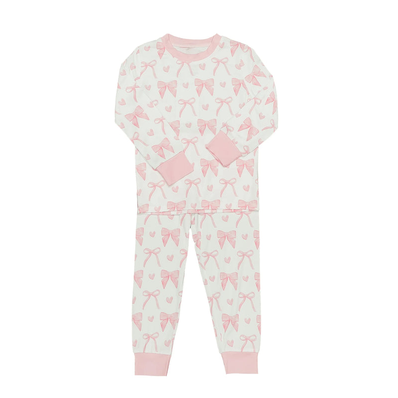 Bows Bamboo Pajamas - BIG FRENCHIES