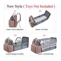 Baby Diaper Bag - Foldable Baby Bed - # BAGEG11610003 - BIG FRENCHIES