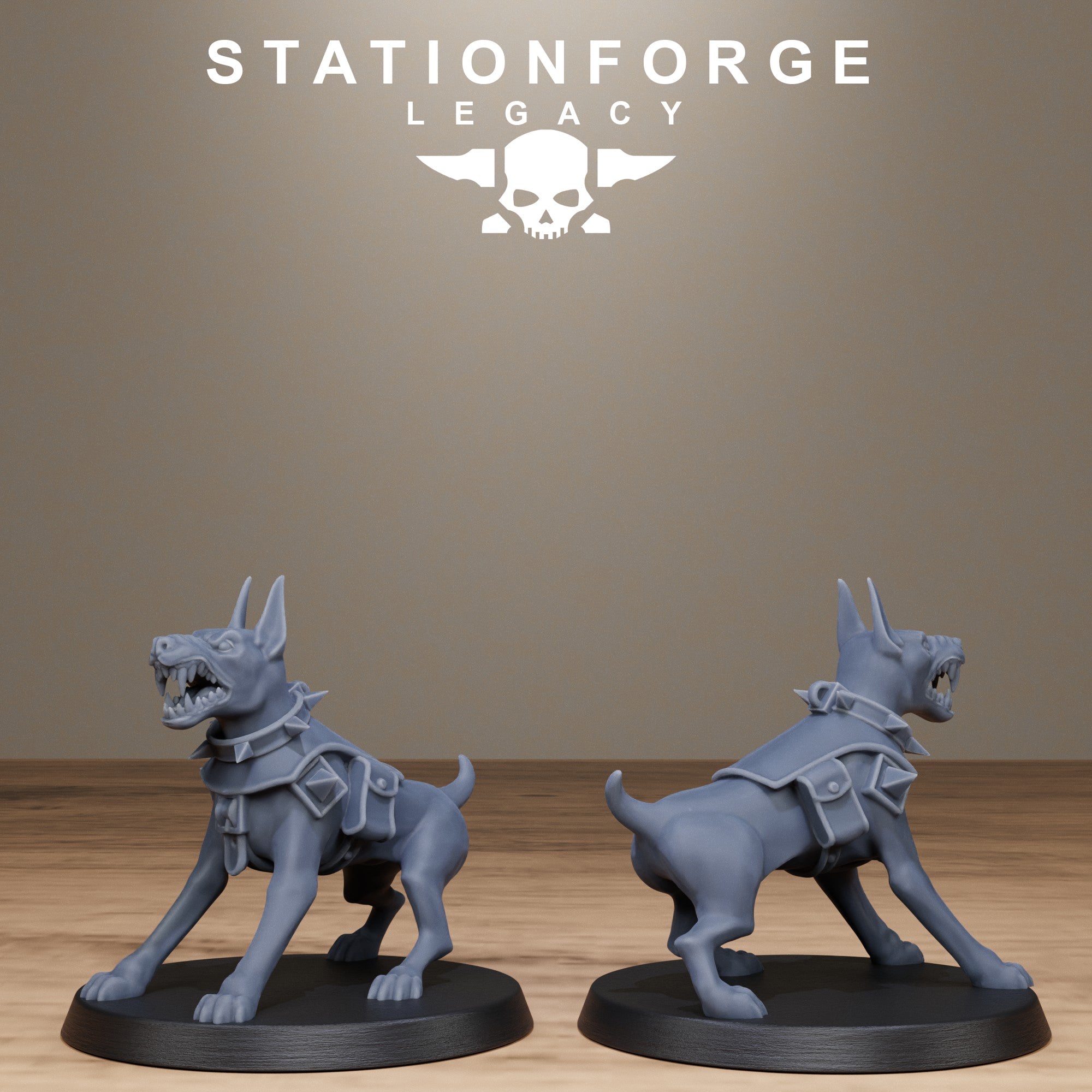3D Printed Thorncrest Hunters by StationForge Miniatures