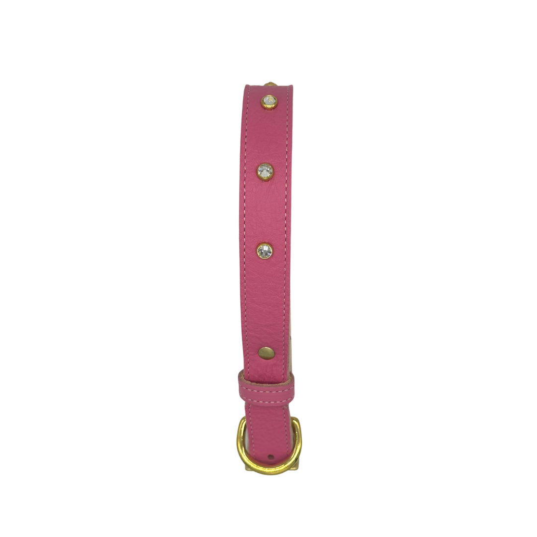 Plain Leather Dog Collar - BIG FRENCHIES