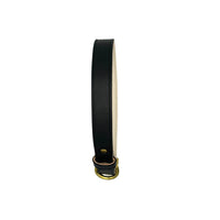 Plain Leather Dog Collar - BIG FRENCHIES