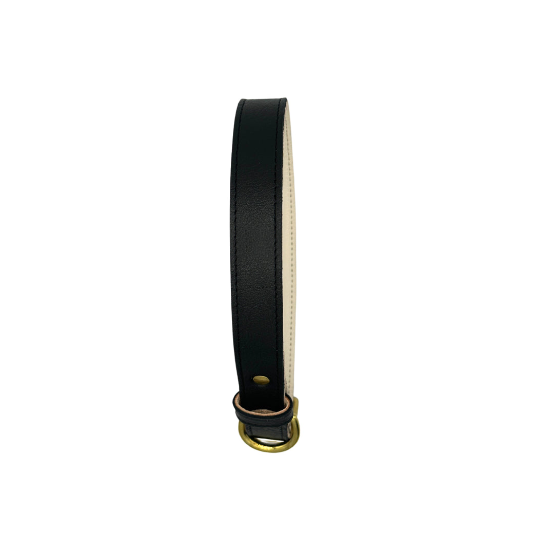 Plain Leather Dog Collar - BIG FRENCHIES