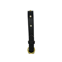 Plain Leather Dog Collar - BIG FRENCHIES