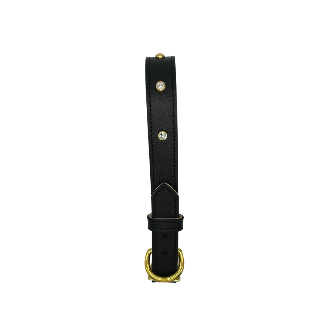 Plain Leather Dog Collar - BIG FRENCHIES
