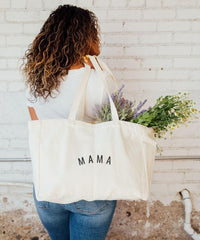 Mama Canvas Tote Bag - BIG FRENCHIES