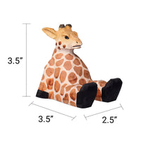Paint Your Own Wood Carved Giraffe DIY Painting Kit - BIG FRENCHIES