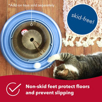 Bergan Turbo Scratcher Cat Toy 16" Interactive Track Ball Scratcher with Catnip
