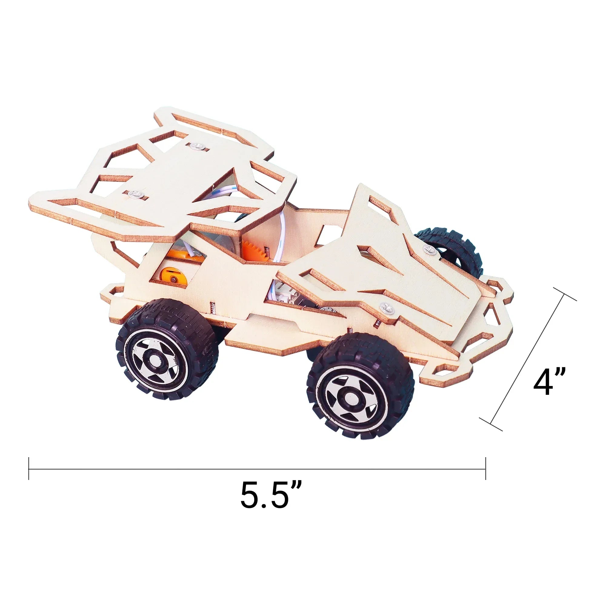 Infrared Remote Controlled Car DIY Kit, Educational STEM Toy - BIG FRENCHIES