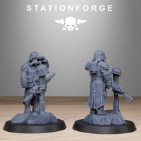 3D Printed GrimGuard Objective Markers by Stationforge Miniatures
