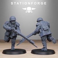 3D Printed FreeGuard Infantry by StationForge Miniatures