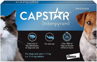 Kitten Cat Capstar Fast-acting Oral Treatment Dogs & Cats 2-25 Lb 6 Doses Fast Acting