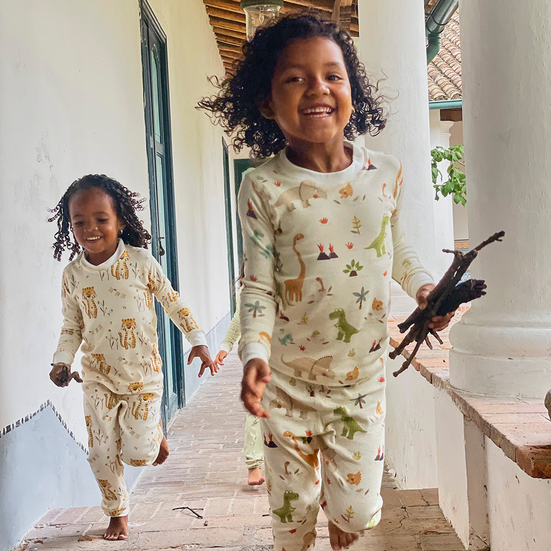Dinosaur Organic Cotton Pajamas - BIG FRENCHIES