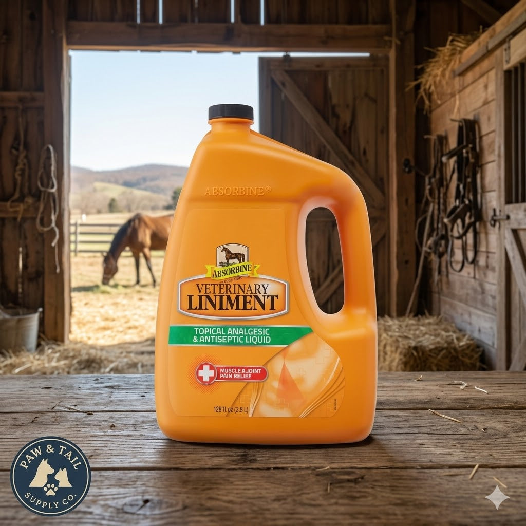 Absorbine Veterinary Liniment for Horses 128 oz.