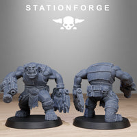 3D Printed Orkaz Bros Infantry by StationForge Miniatures
