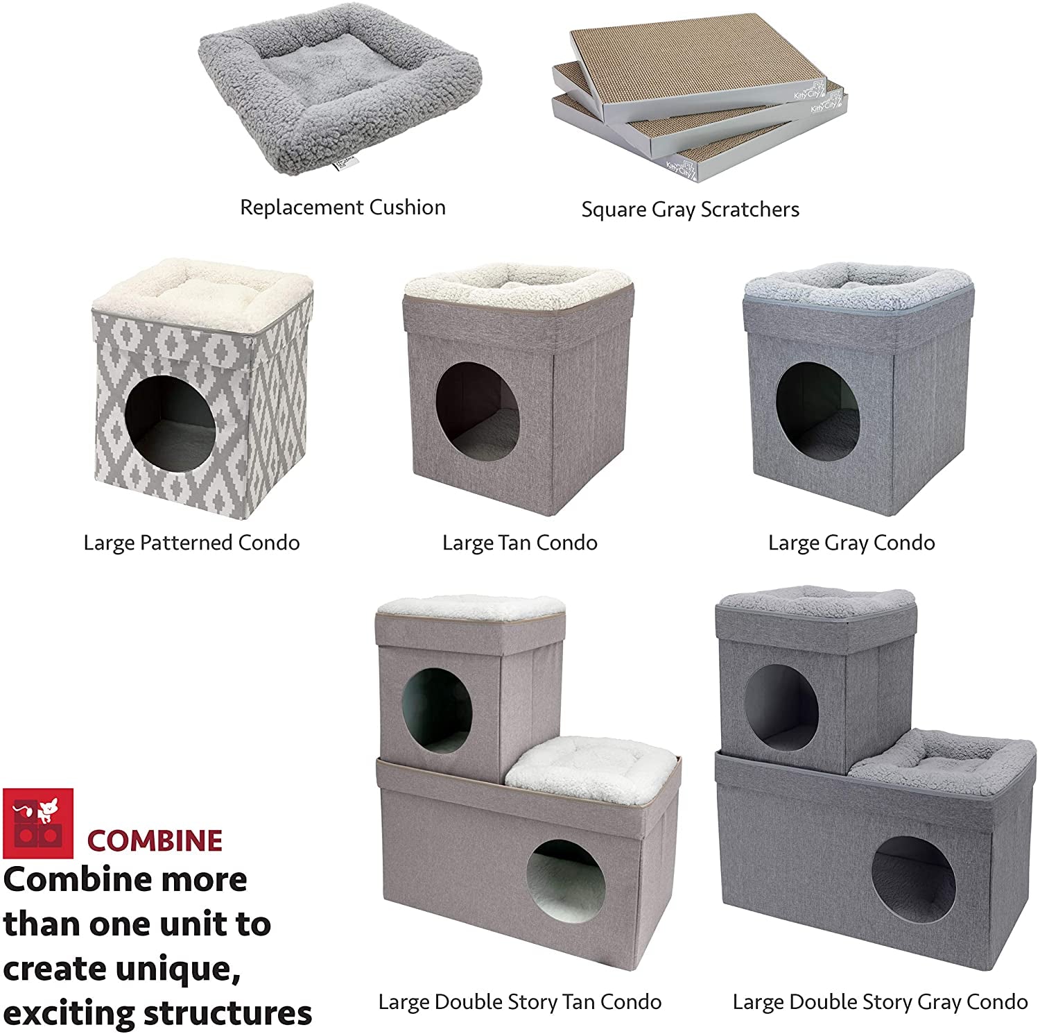 Indoor Cat House/Cat Condo - BIG FRENCHIES