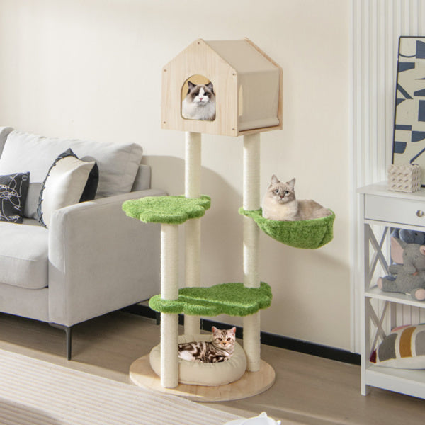 5 Story Cat Tree, Cat Villa