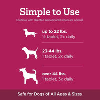 Dog Anti Diarrhea Chews Fast Relief Gut Health Chicken Flavor 6ct