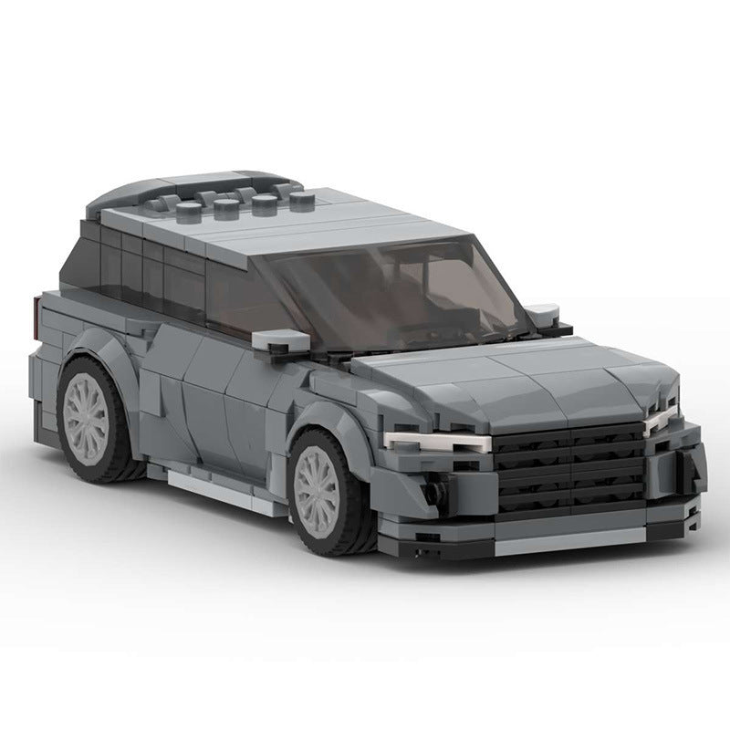 Building Block Sports Car Assembled Model Toy