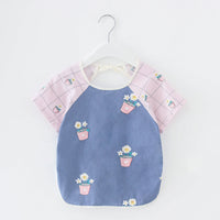 Baby Dinner Coverall Bib Spring And Autumn Long Sleeve Apron