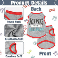 Small Dog Shirts — Cute Puppy Clothes for Chihuahua, Yorkie & Small Breeds | 4-Pack