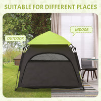 Pop Up Dog Tent for Extra Large and Large Dogs, Portable Pet Camping Tent with Carrying Bag for Beach, Backyard, Home, G